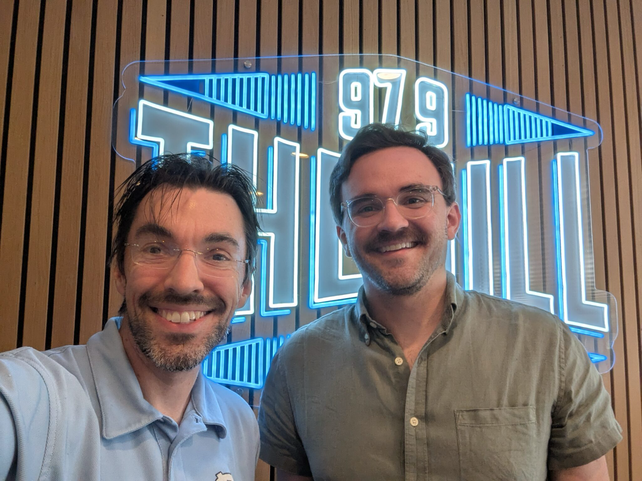 Eric Riddell interview with 97.9 The Hill